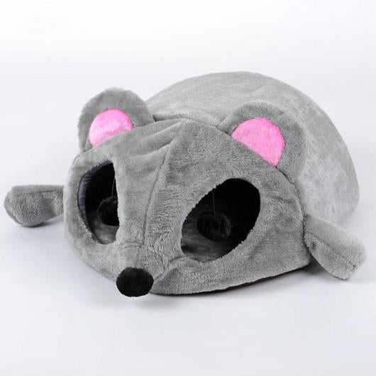 Cueva ratón divertida para gatos