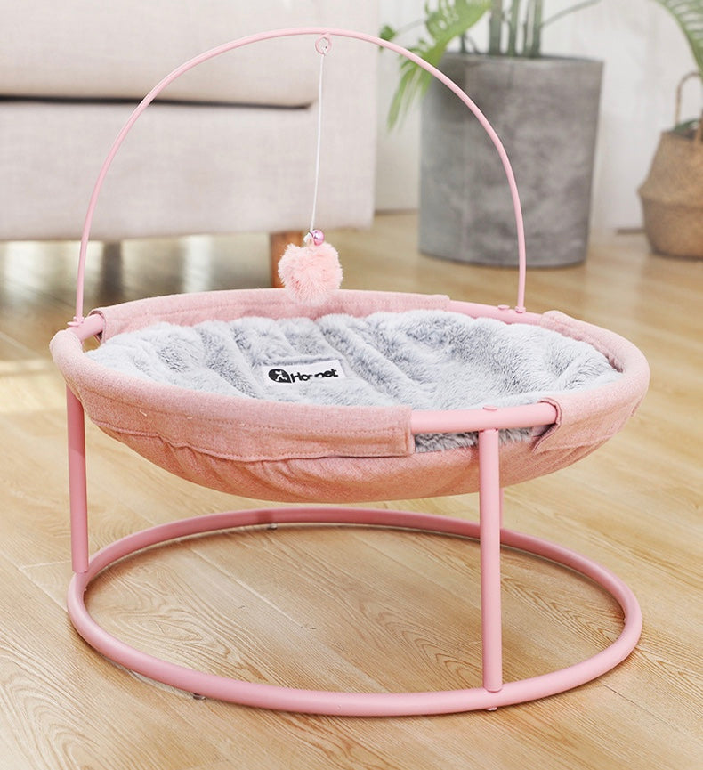 Cama para gatos y perros — Cálida en invierno, fresca en verano