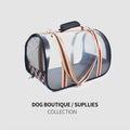 Mochila transparente para gatos y perros — Viaja con tu mascota a cuestas