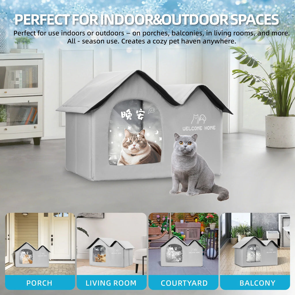 Casa refrigerante para gatos y perros