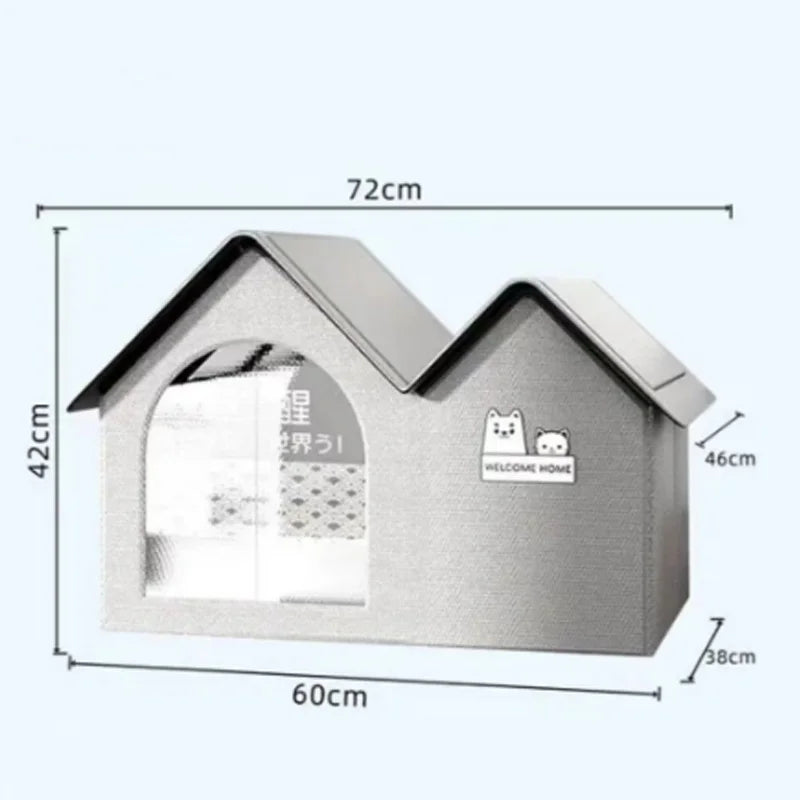 Casa refrigerante para gatos y perros