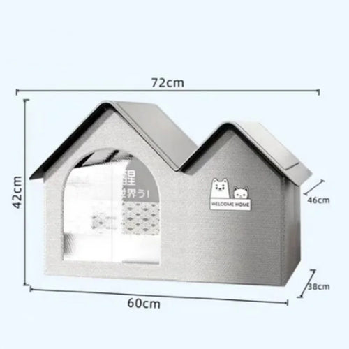 Casa refrigerante para gatos y perros