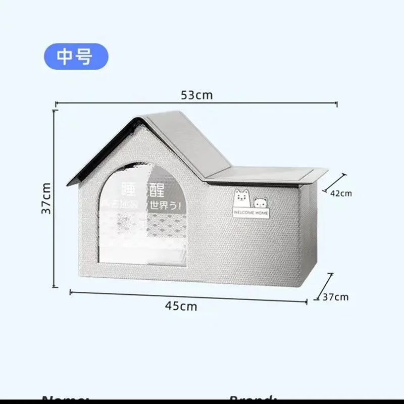 Casa refrigerante para gatos y perros